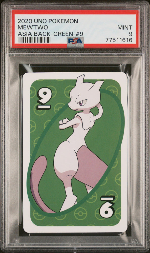 2020 UNO POKEMON MEWTWO # -  PSA  9 (Online Order Only)