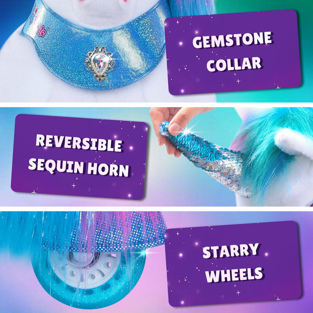Model Y Rainbow Unicorn Rideable Toy for Age 3-4 (ONLINE ORDER ONLY)