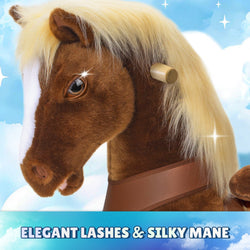 Model Y Brown Horse Rideable Toy for Age 3-4 (ONLINE ORDER ONLY)