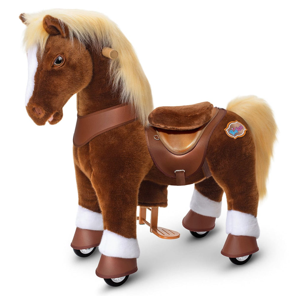 Model Y Brown Horse Rideable Toy for Age 3-4 (ONLINE ORDER ONLY)