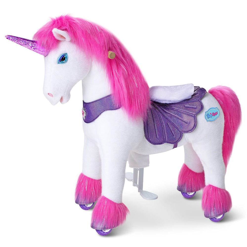 Model Y Pink/Purple Unicorn Rideable Toy for Age 4-7 (ONLINE ORDER ONLY)