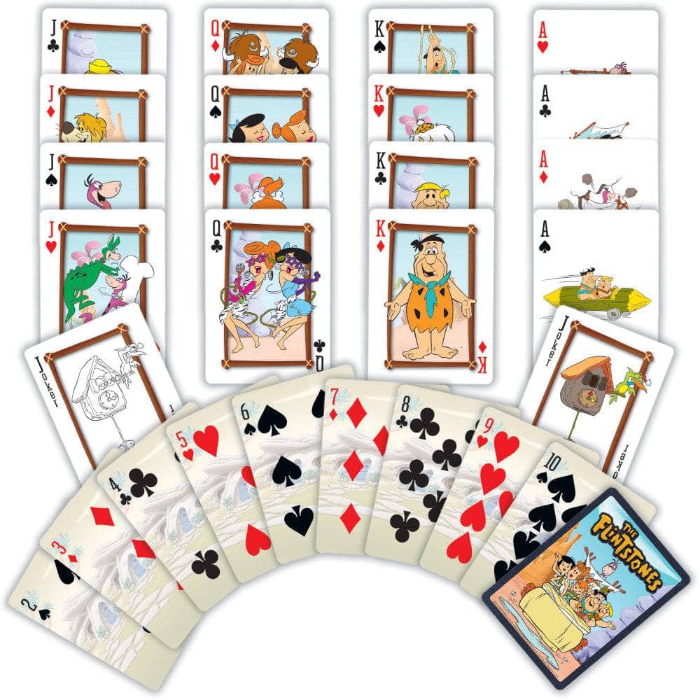 The Flintstones Playing Cards - 54 Card Deck (ONLINE ORDER ONLY)