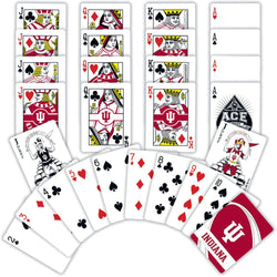 Indiana Hoosiers Playing Cards - 54 Card Deck