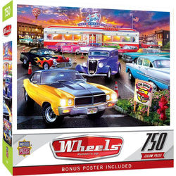 Wheels - Runner's Up 750 Piece Jigsaw Puzzle (ONLINE ORDER ONLY)