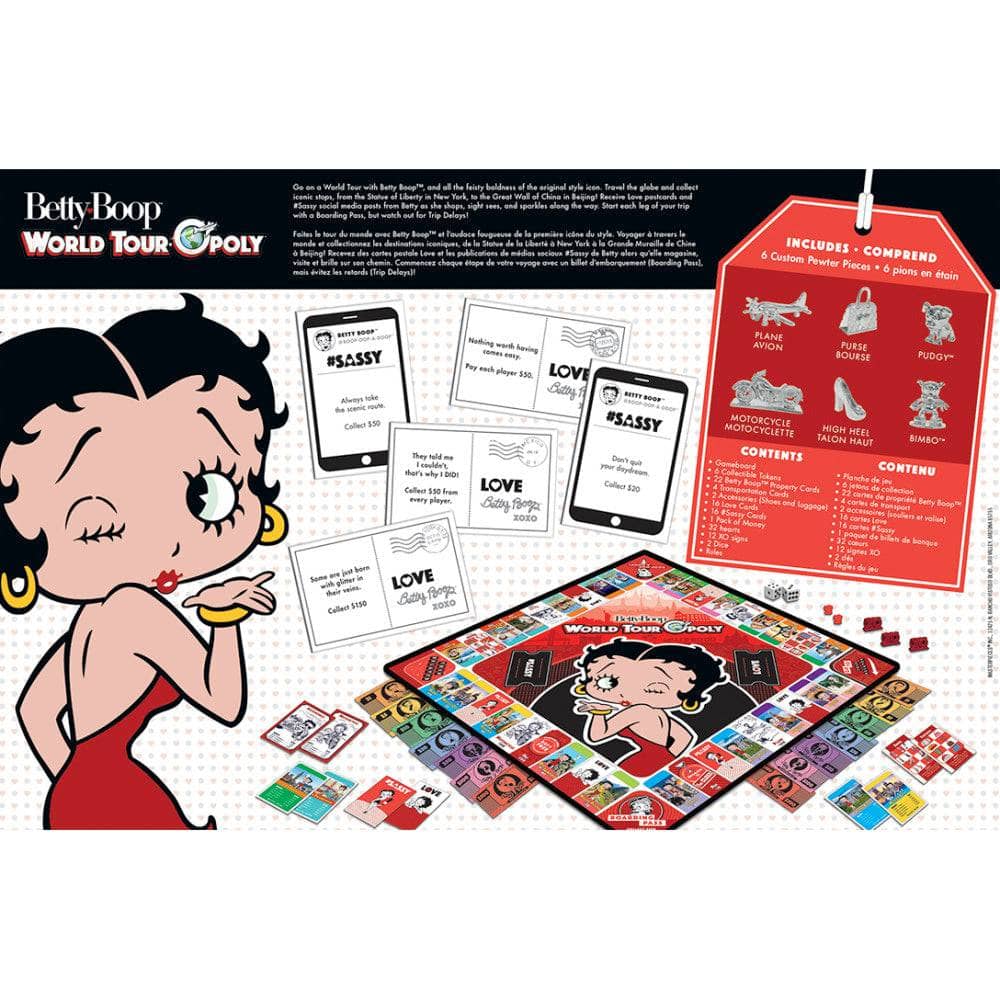 Betty Boop Opoly (ONLINE ORDER ONLY)