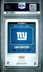 Graded 2025 Panini Instant Cam Skattebo #RPSFL3 RPS First Look Rookie RC Football Card PSA 10 Gem Mint (ONLINE ORDER ONLY)