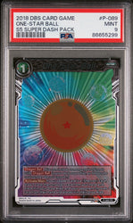 2018 DRAGON BALL SUPER SUPER DASH ONE-STAR BALL #P-089 - PSA 9 (Online Order Only)