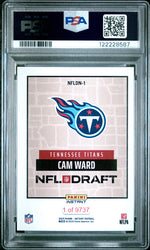 Graded 2025 Panini Instant Cam Ward #NFLDN1 NFL Draft Night Rookie RC Football Card PSA 8 Near Mint (ONLINE ORDER ONLY)