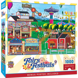 Fairs & Festivals - All's Fair 1000 Piece Jigsaw Puzzle (ONLINE ORDER ONLY)