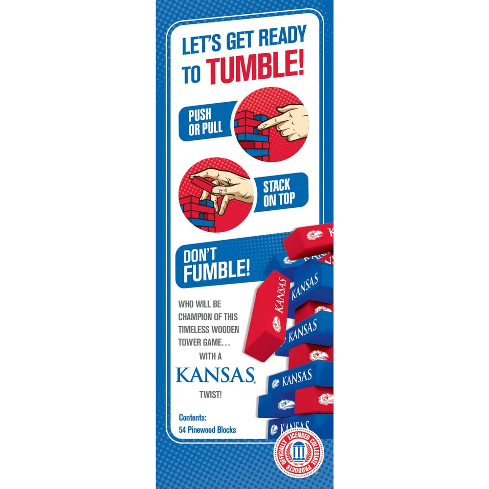 Kansas Jayhawks Tumble Tower (ONLINE ORDER ONLY)