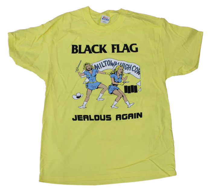 Black Flag - Jealous Again [T-Shirt] (ONLINE ORDER ONLY)
