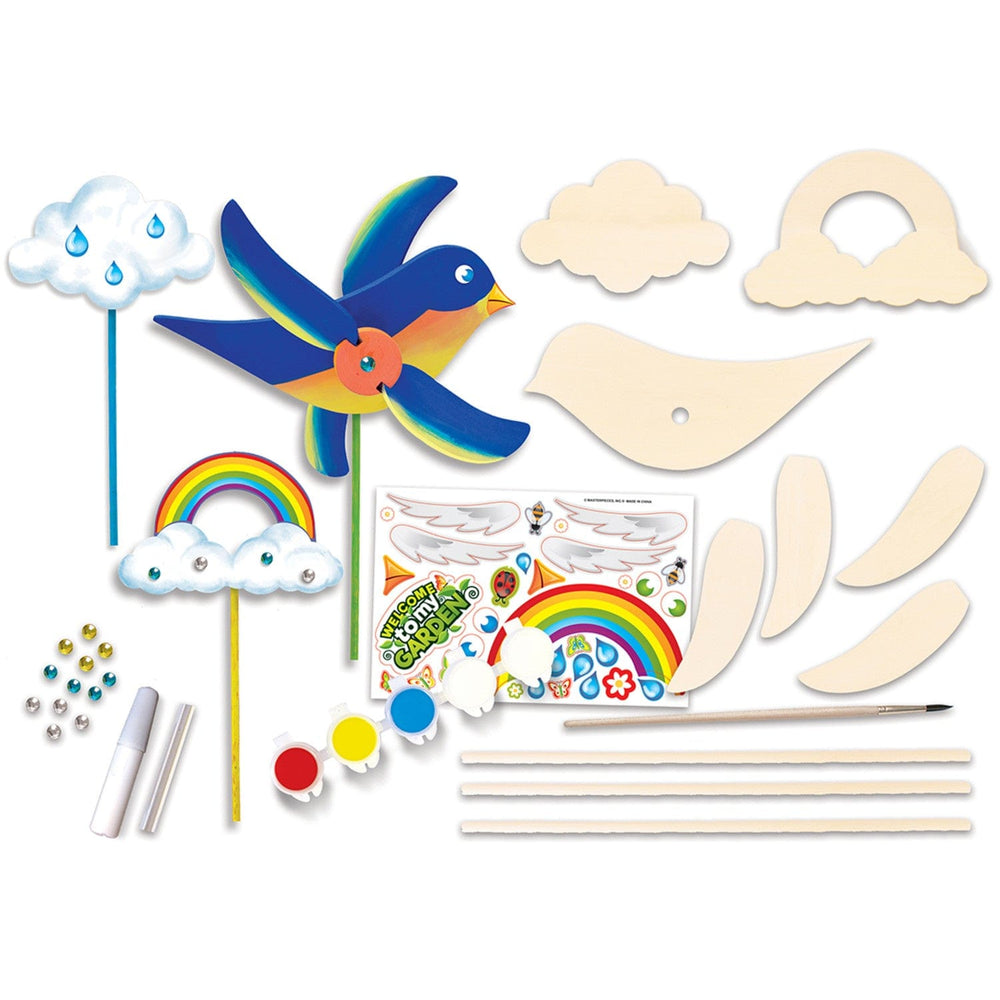 Whirligig Buildable Wood Craft & Paint Kit (ONLINE ORDER ONLY)