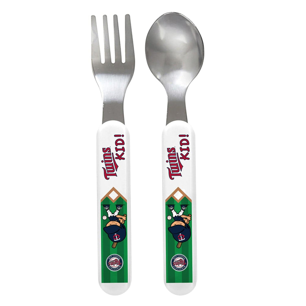 Minnesota Twins - Baby Fork & Spoon Set (ONLINE ORDER ONLY)