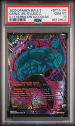 2020 DRAGON BALL SUPER VERMILION BLOODLINE GARLIC JR OVLD/D.Z. #BT11-104 PSA 10 (Online Order Only)