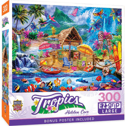 Tropics - Hidden Cove 300 Piece EZ Grip Jigsaw Puzzle