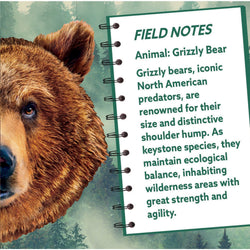 Grizzly Bear 100 Piece Shaped Jigsaw Puzzle (ONLINE ORDER ONLY)