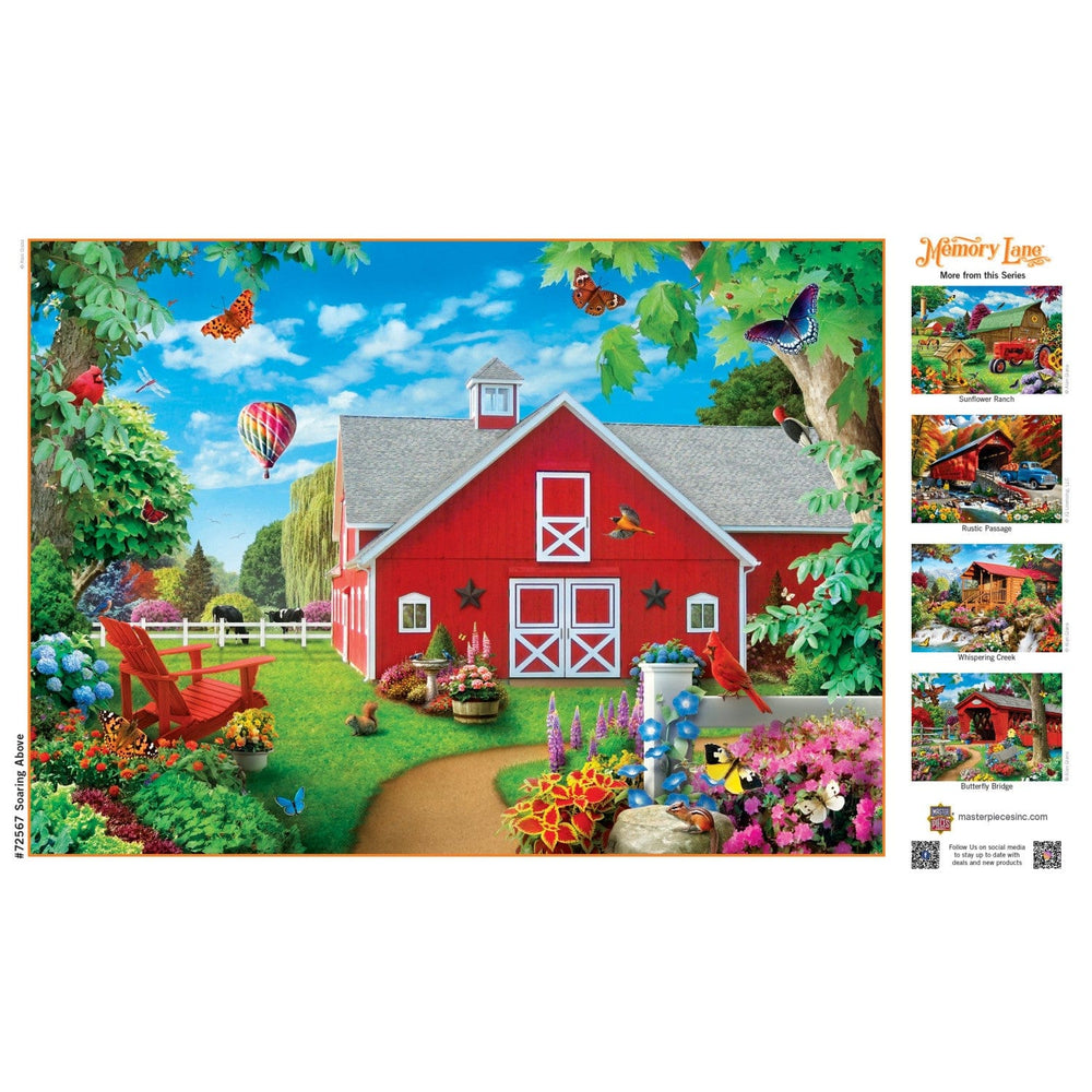 Memory Lane - Soaring Above 1000 Piece Jigsaw Puzzle (ONLINE ORDER ONLY)