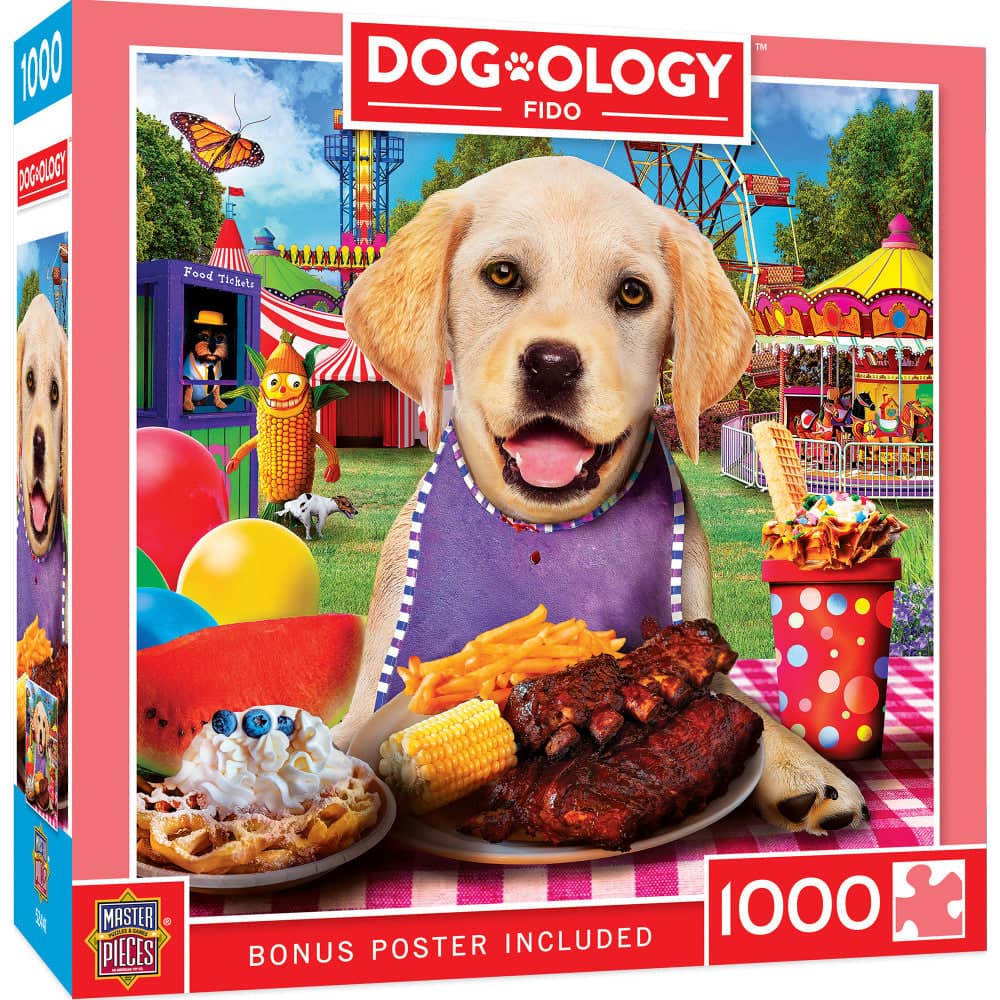 Dogology - Fido 1000 Piece Jigsaw Puzzle