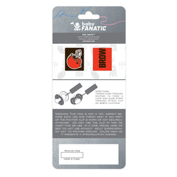 Cleveland Browns - Pacifier Clip 2-Pack (ONLINE ORDER ONLY)