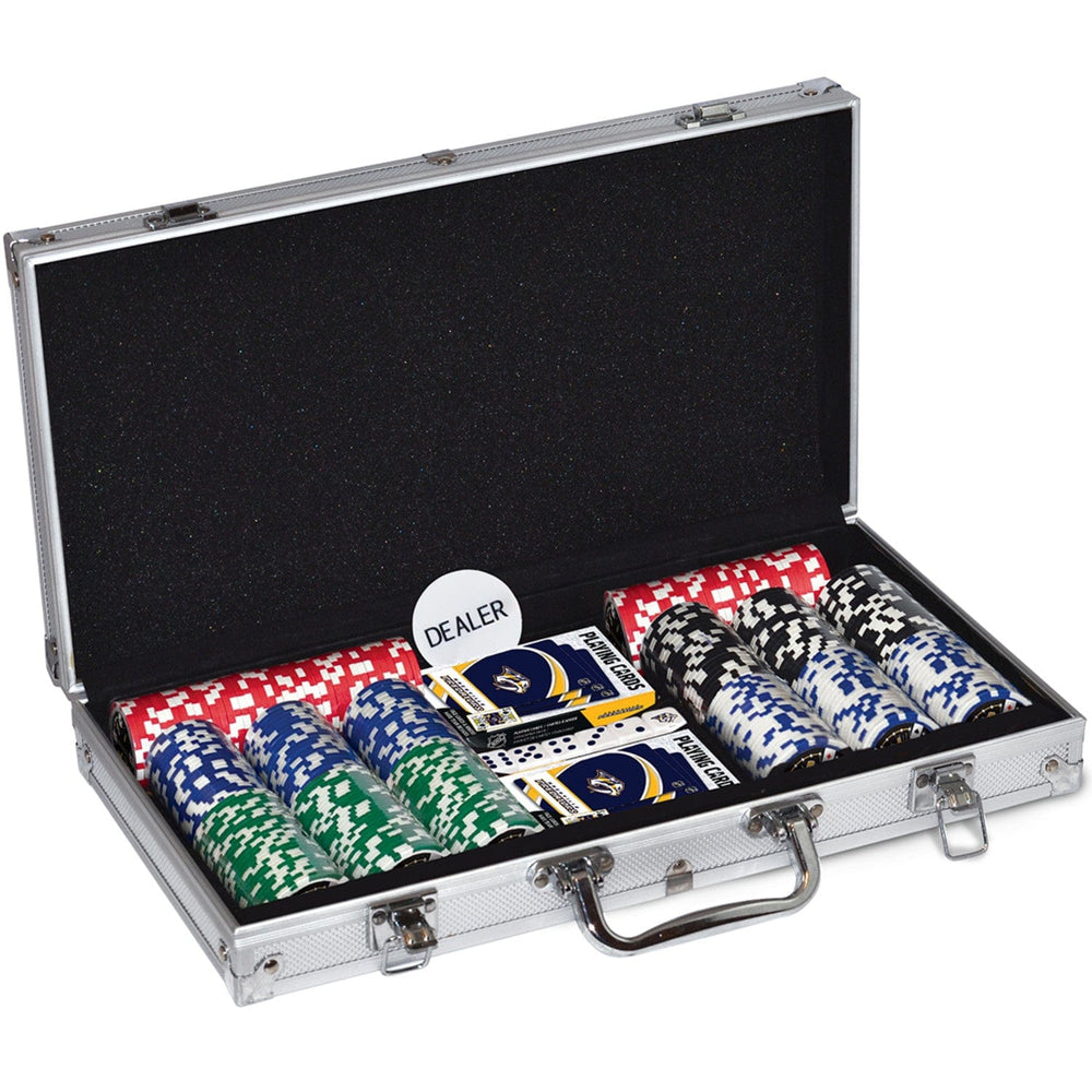 Nashville Predators 300 Piece Poker Set (ONLINE ORDER ONLY)