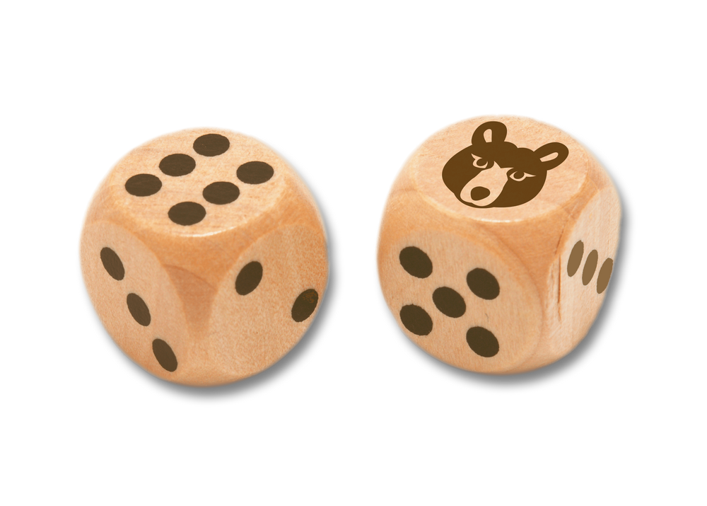 Bear Dice Set (Yukon Salon) (ONLINE ORDER ONLY)