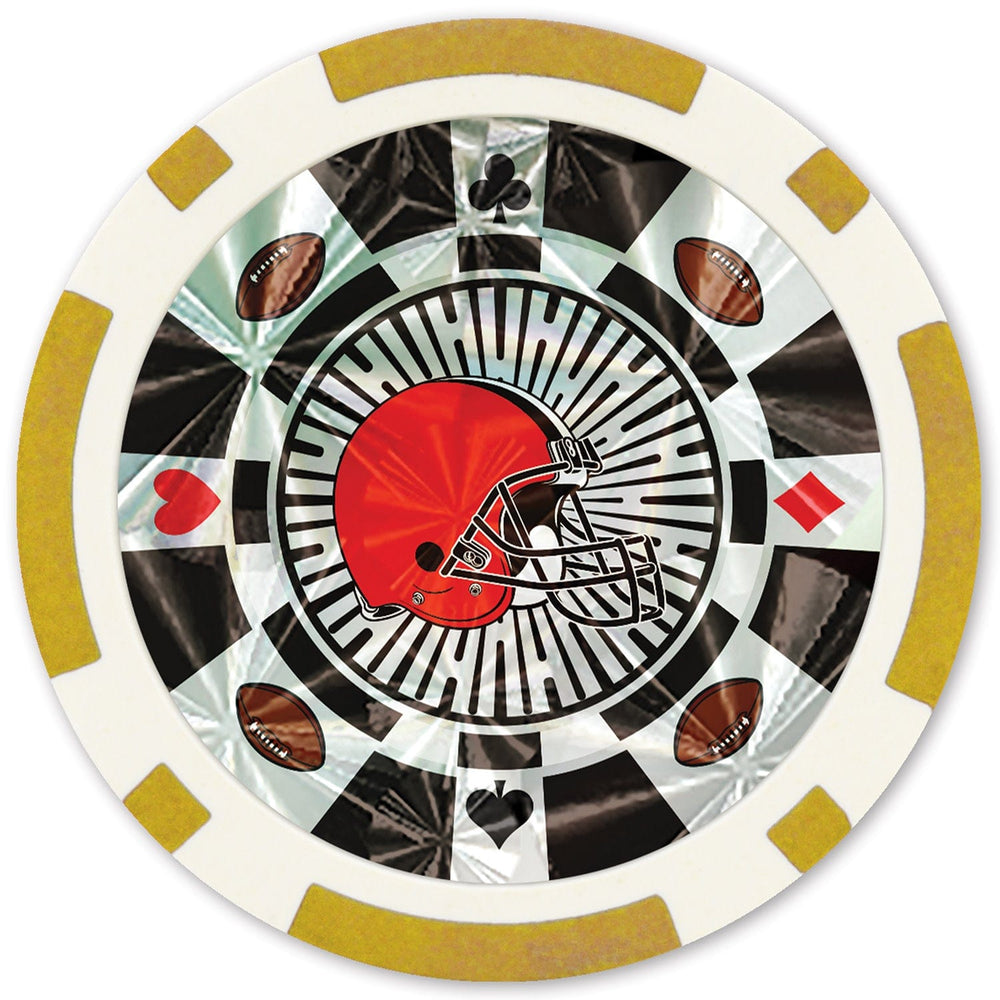 Cleveland Browns 20 Piece Poker Chips (ONLINE ORDER ONLY)