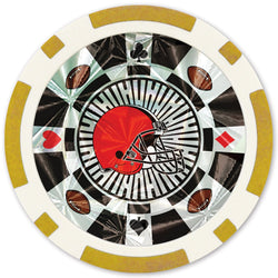 Cleveland Browns 20 Piece Poker Chips (ONLINE ORDER ONLY)