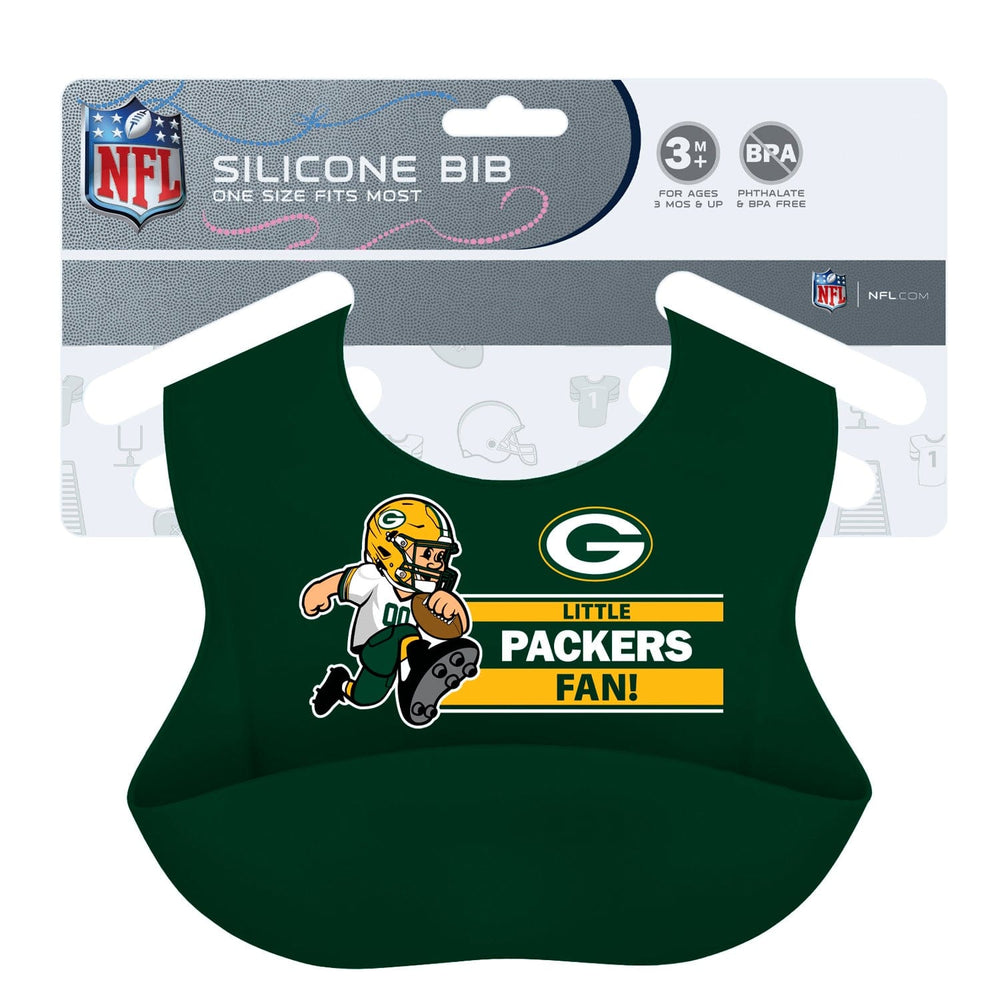 Green Bay Packers - NFL Silicone Bib (ONLINE ORDER ONLY)