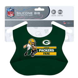 Green Bay Packers - NFL Silicone Bib (ONLINE ORDER ONLY)
