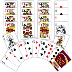 Washington Commanders Playing Cards - 54 Card Deck (ONLINE ORDER ONLY)