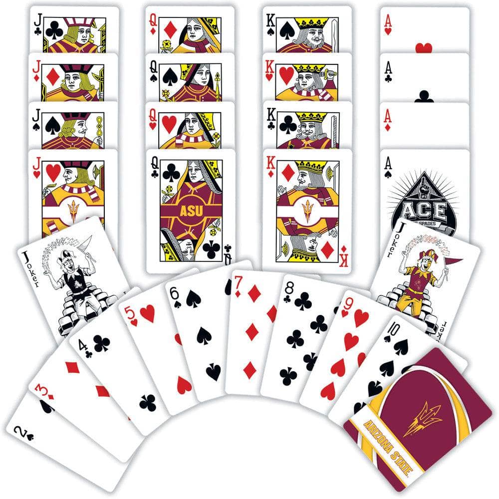 Arizona State Sun Devils Playing Cards - 54 Card Deck (ONLINE ORDER ONLY)