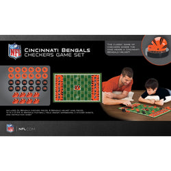 Cincinnati Bengals Checkers Board Game (ONLINE ORDER ONLY)