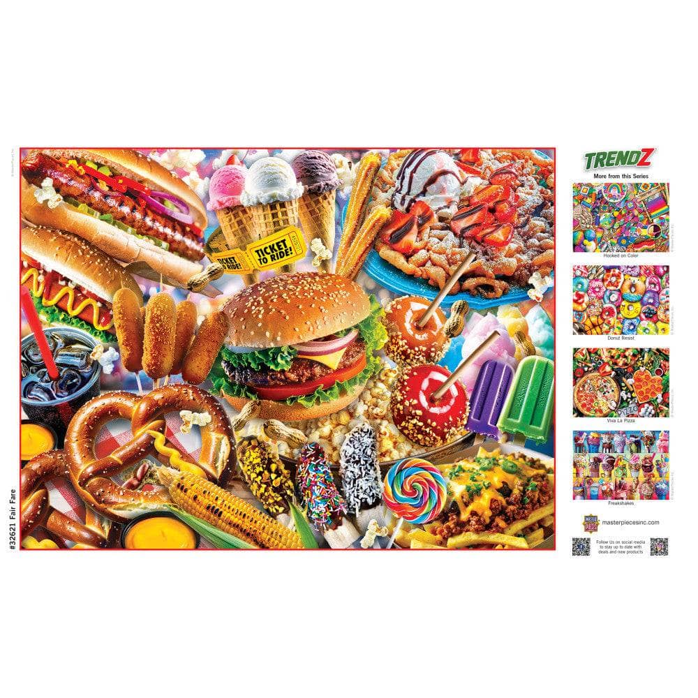 Trendz - Fair Fare 300 Piece EZ Grip Jigsaw Puzzle