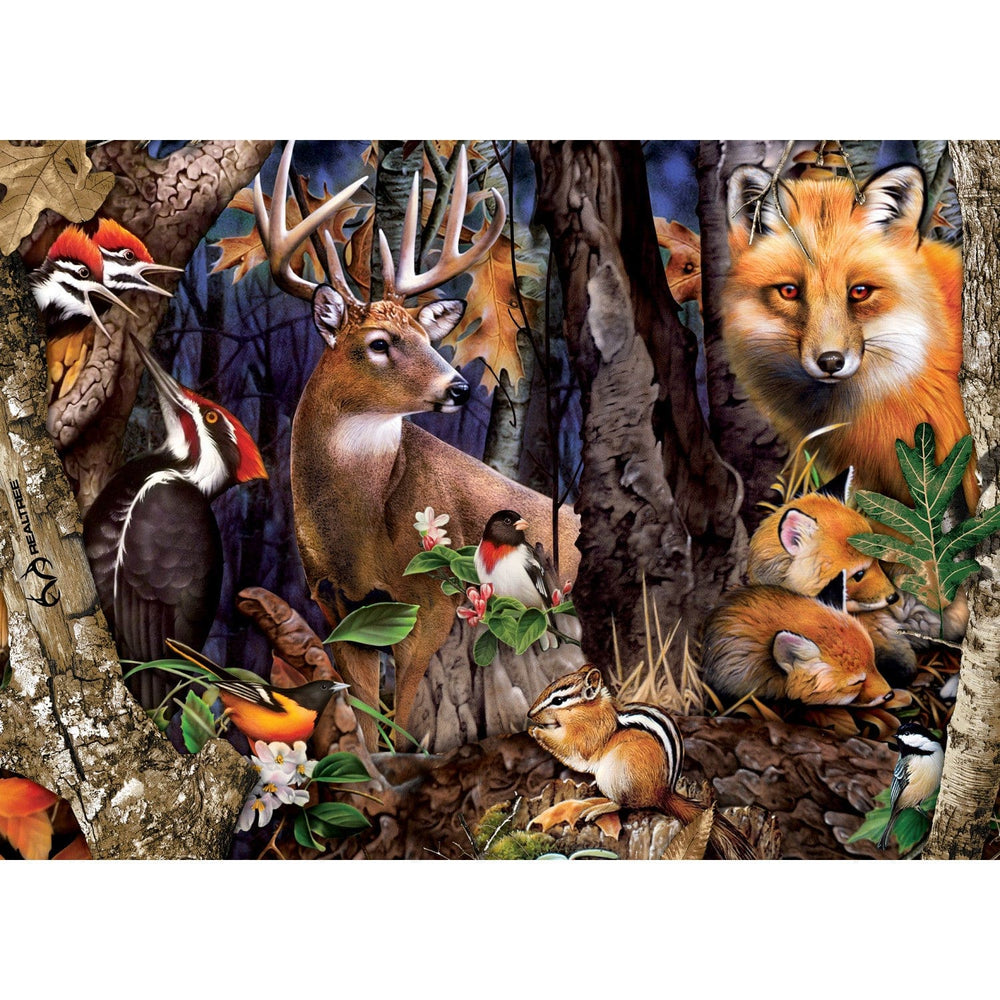 Realtree - Forest Gathering 1000 Piece Jigsaw Puzzle (ONLINE ORDER ONLY)