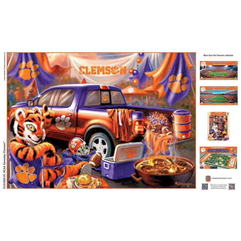 Clemson Tigers - Gameday 1000 Piece Jigsaw Puzzle (ONLINE ORDER ONLY)