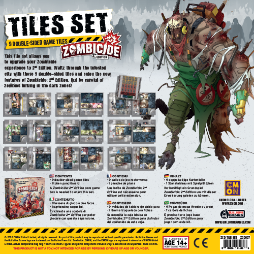 Zombicide: 2nd Edition - Tile Set (ONLINE ORDER ONLY)