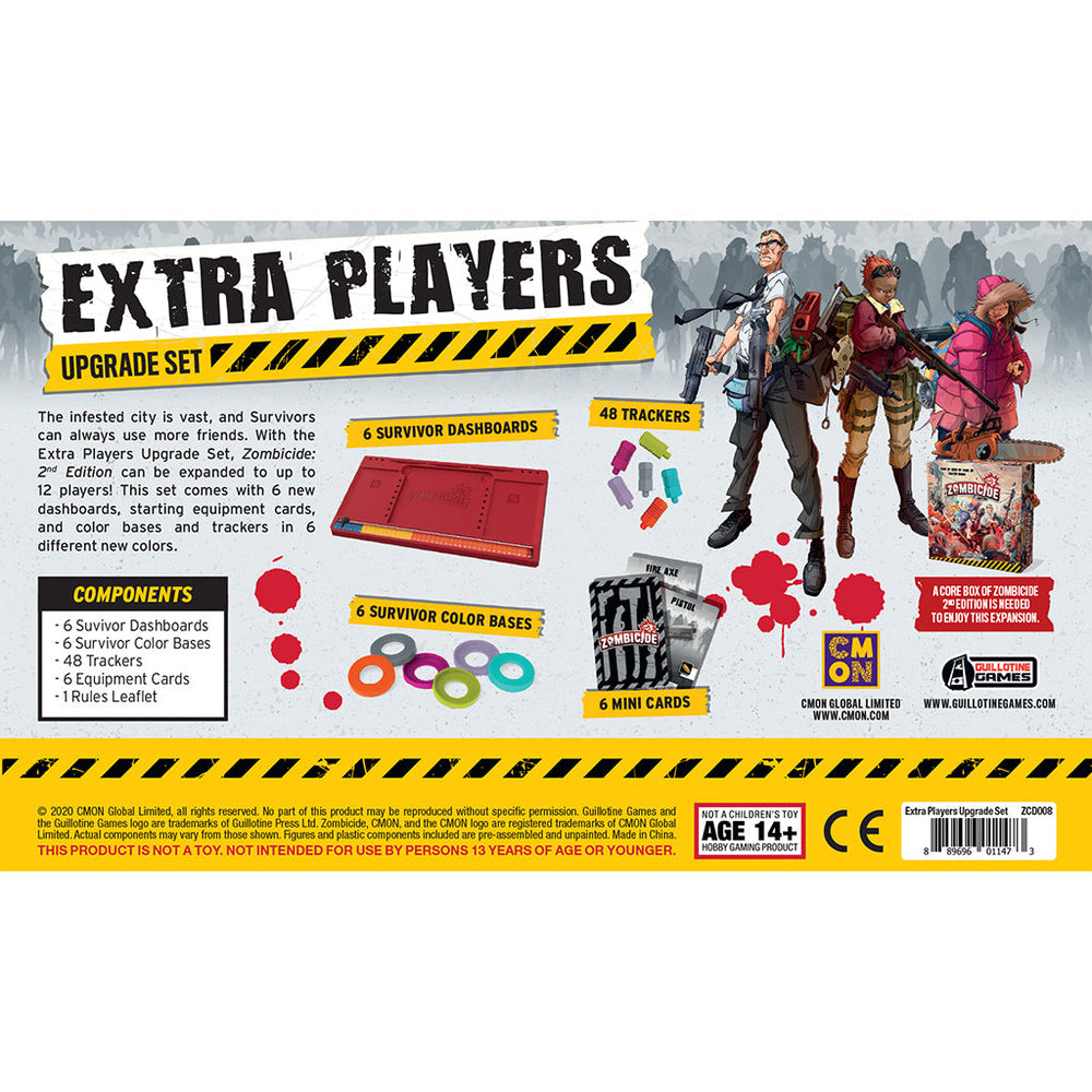 Zombicide: Extra Players Upgrade (ONLINE ORDER ONLY)