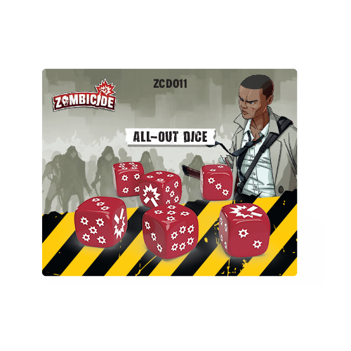 Zombicide: 2nd Edition - All-Out Dice Pack (ONLINE ORDER ONLY)