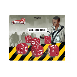 Zombicide: 2nd Edition - All-Out Dice Pack (ONLINE ORDER ONLY)