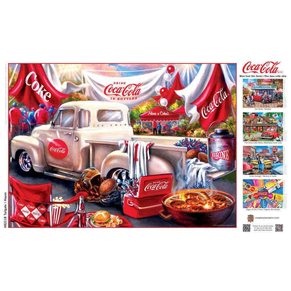 Coca-Cola - Tailgate 1000 Piece Jigsaw Puzzle (ONLINE ORDER ONLY)