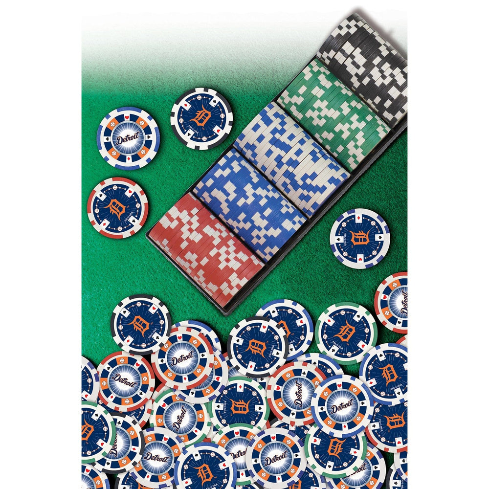 Detroit Tigers 100 Piece Poker Chips (ONLINE ORDER ONLY)