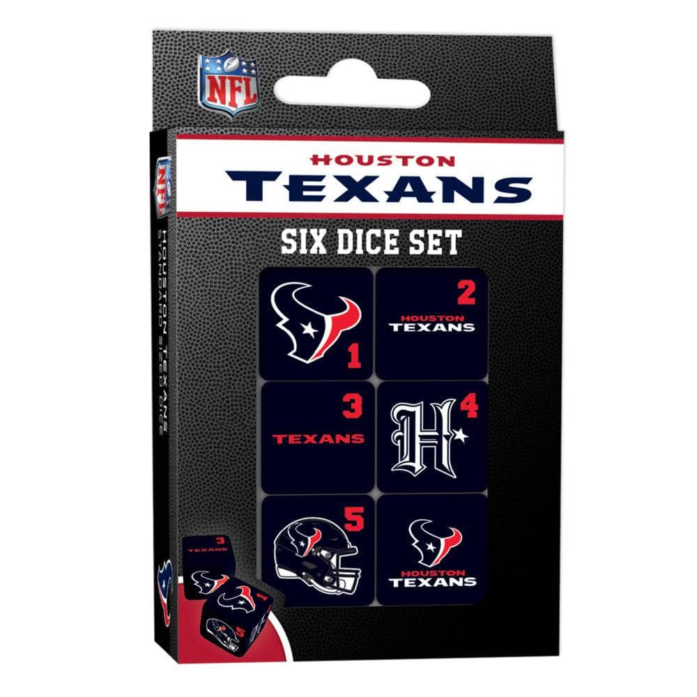 Houston Texans Dice Set - 19mm (ONLINE ORDER ONLY)