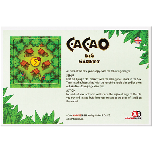 Cacao: Big Market Mini Expansion (ONLINE ORDER ONLY)