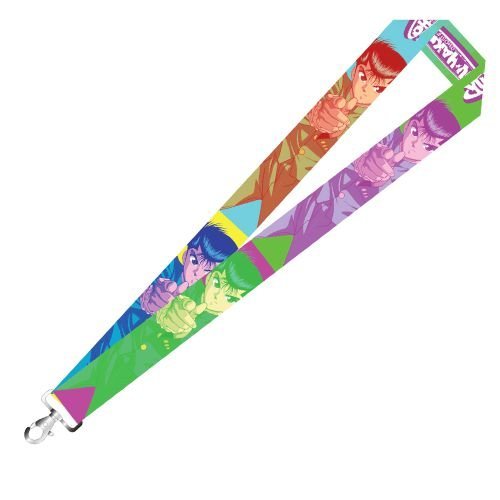 Zen Monkey: 90s Colored Yusuke Urameshi - Yu Yu Hakusho Lanyard (ONLINE ORDER ONLY)