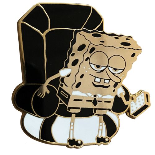 Zen Monkey: Ight Imma Head Out (ZMS 10th Anniversary) - Spongebob Squarepants Pin (ONLINE ORDER ONLY)