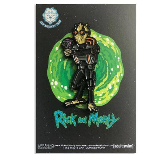 Zen Monkey: Krombopulos Michael - Rick and Morty Enamel Pin (ONLINE ORDER ONLY)
