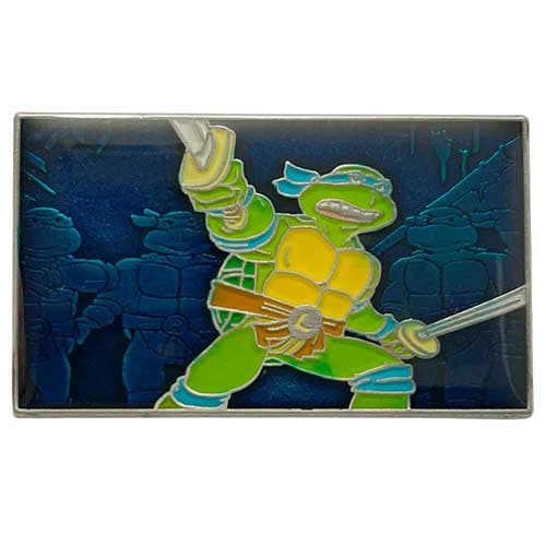Zen Monkey: Leonardo Leads - Teenage Mutant Ninja Turtles Enamel Pin (ONLINE ORDER ONLY)
