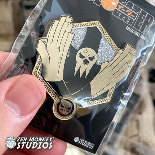Zen Monkey: Lord Death (Gold Soul Eater Collection) - Soul Eater Enamel Pin (ONLINE ORDER ONLY)