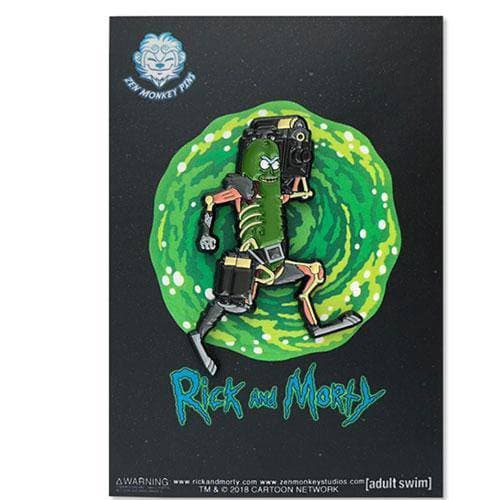 Zen Monkey: Pickle Rick's Laser Cannon - Rick and Morty Enamel Pin (ONLINE ORDER ONLY)