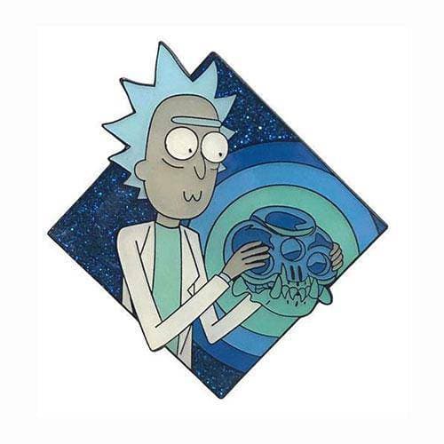 Zen Monkey: Rick Holding The Crystal Skull (SEASON 4 | EPISODE 3) - Rick and Morty Enamel Pin (ONLINE ORDER ONLY)